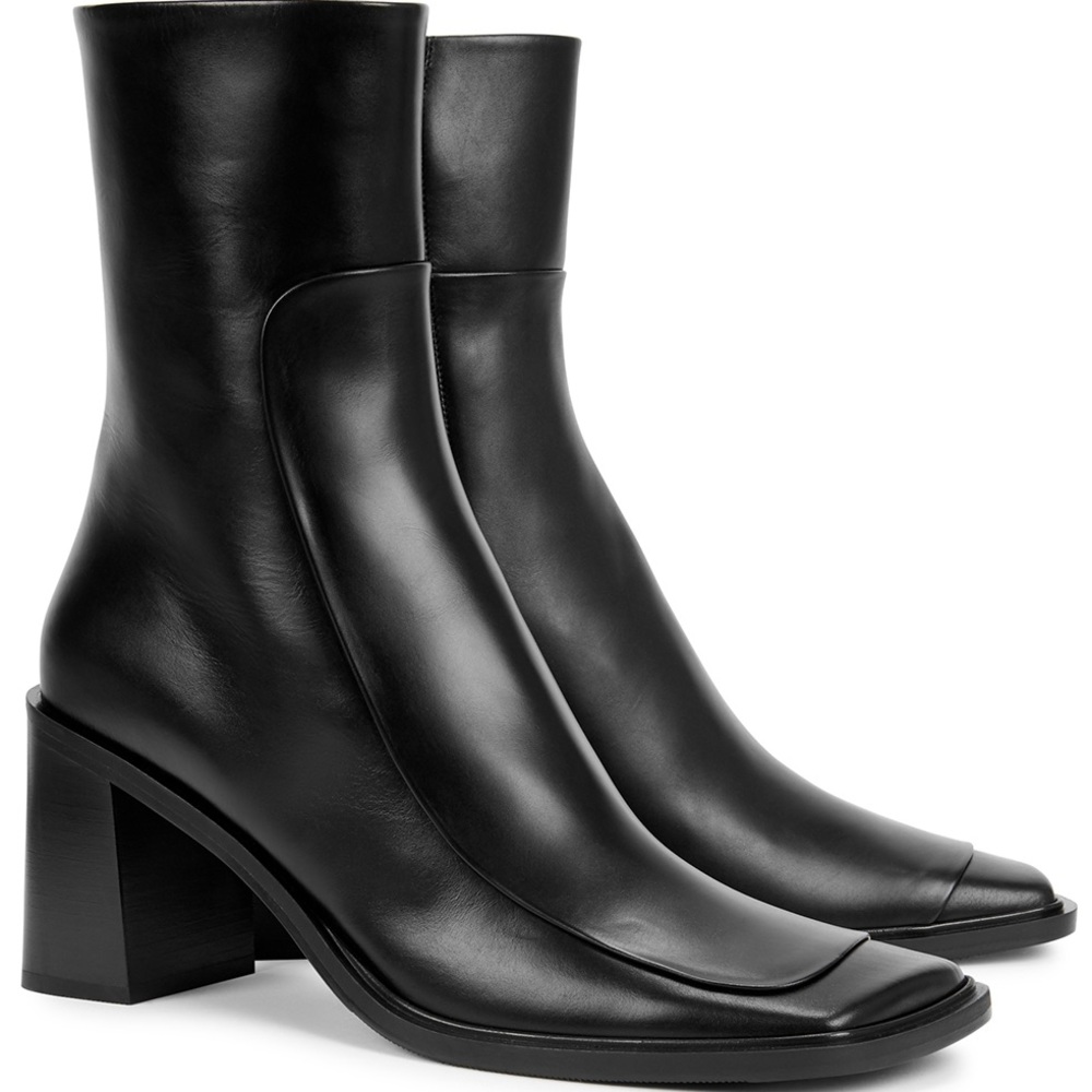 The Row Patch Boot in Black